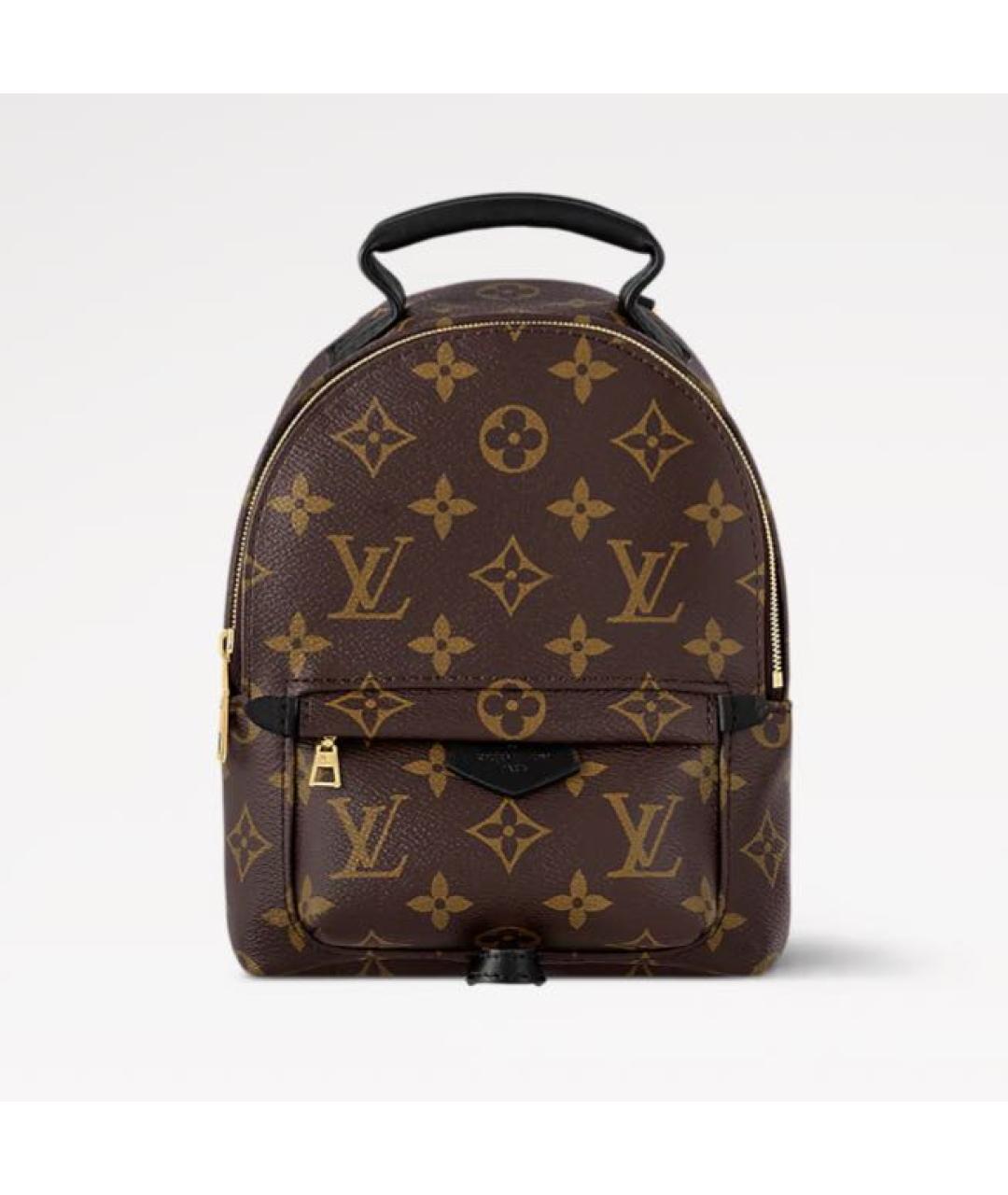 LOUIS VUITTON Коричневый рюкзак, фото 8