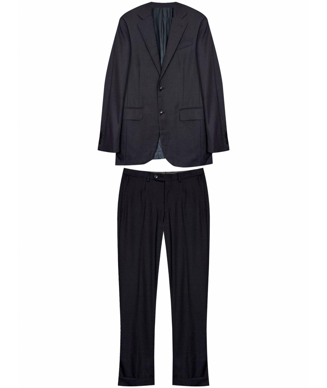ERMENEGILDO ZEGNA XXX Черный классический костюм, фото 1