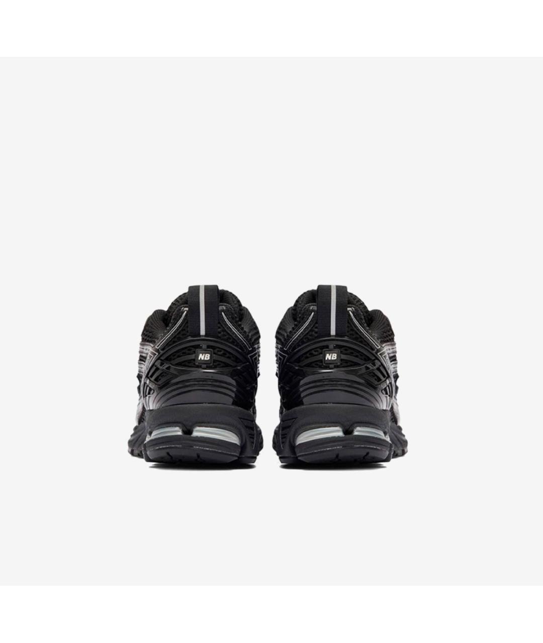 NEW BALANCE Черные текстильные низкие кроссовки / кеды, фото 4