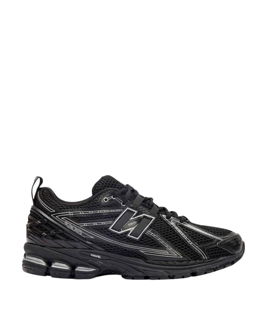 NEW BALANCE Черные текстильные низкие кроссовки / кеды, фото 1