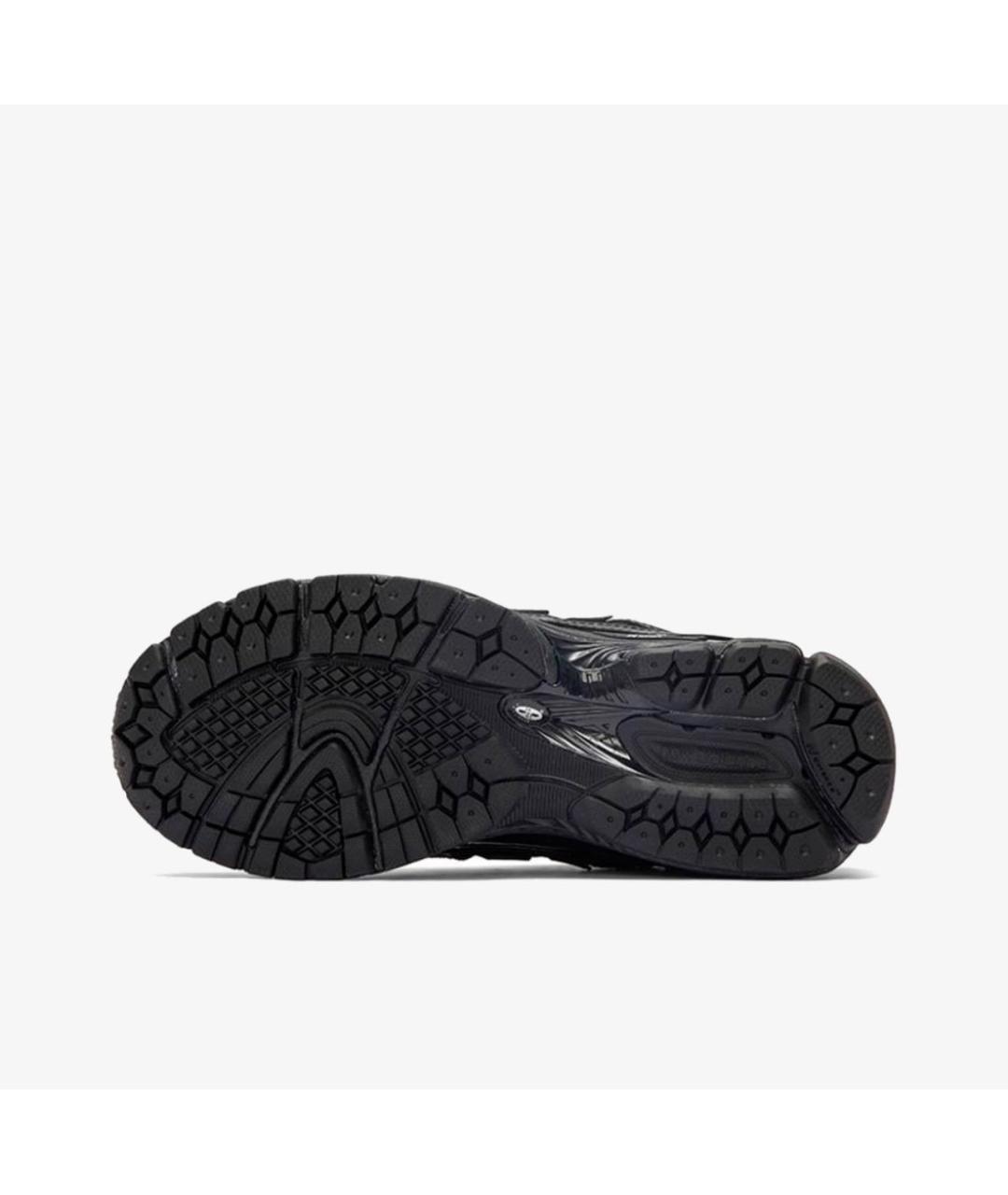 NEW BALANCE Черные текстильные низкие кроссовки / кеды, фото 5