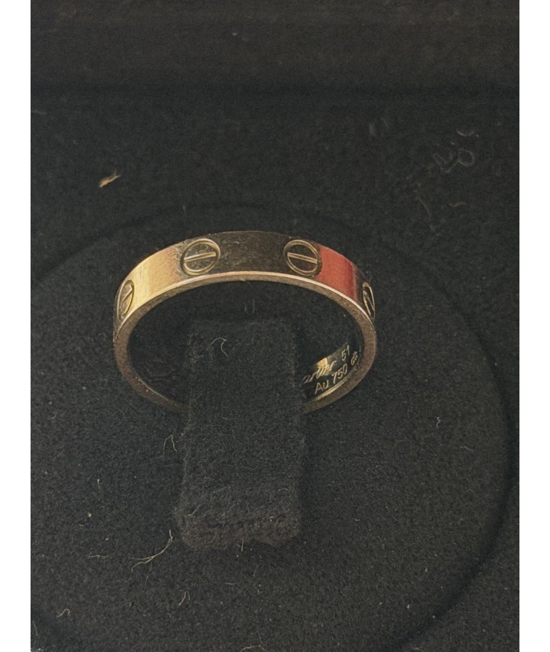 CARTIER Серебряное кольцо из белого золота, фото 4