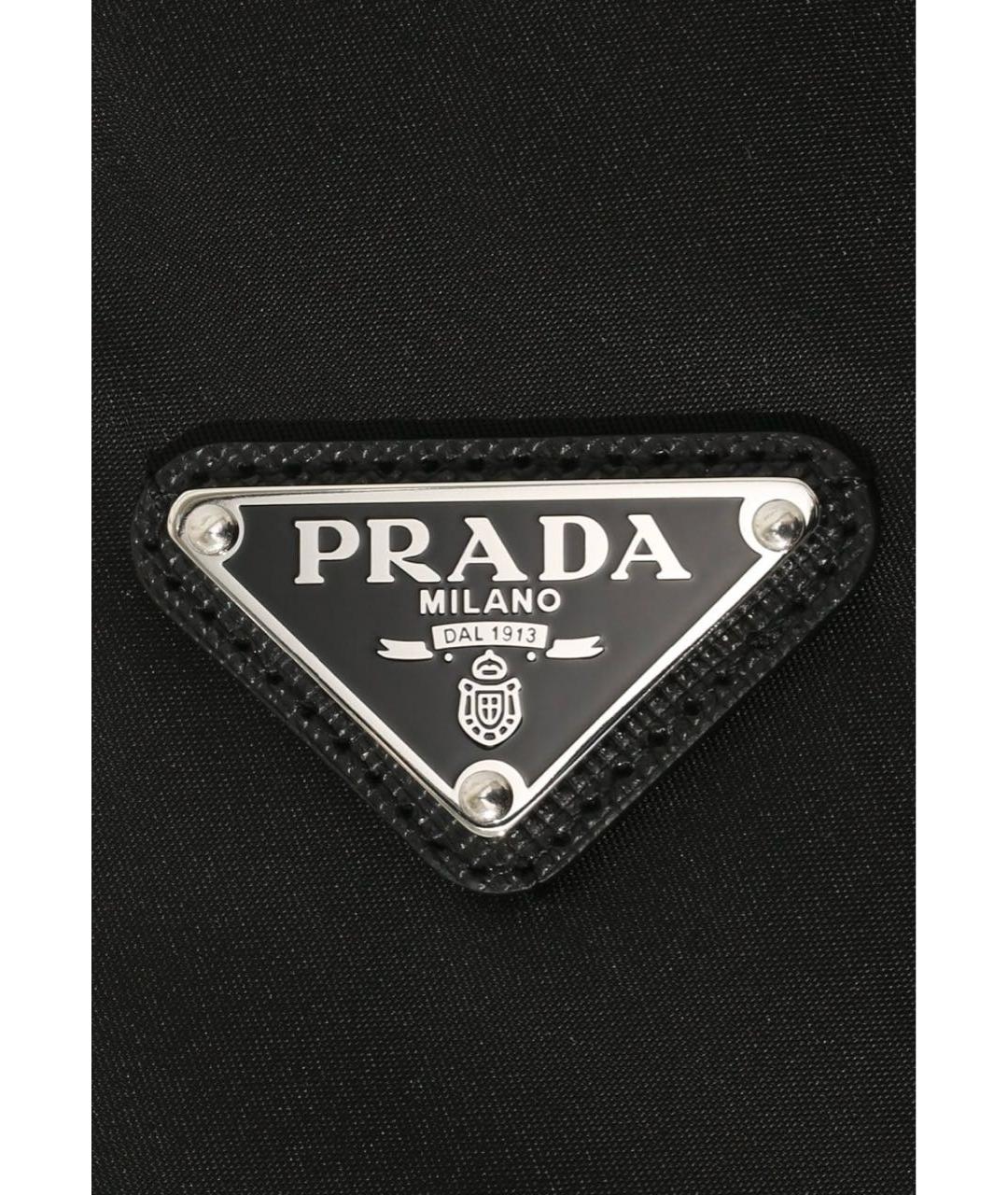 PRADA Черный галстук, фото 2