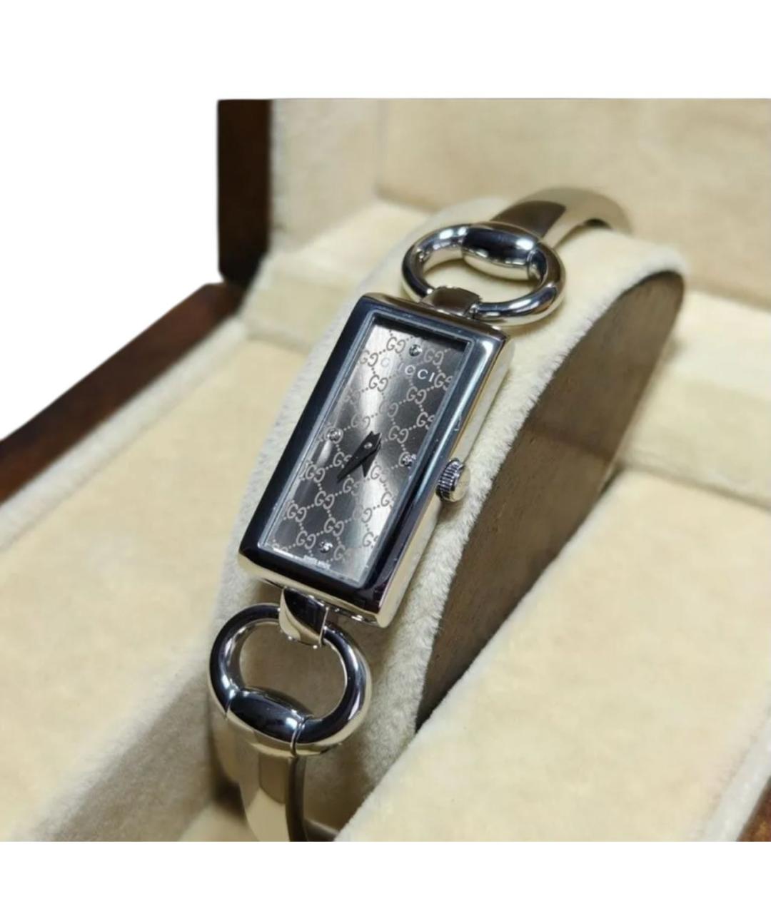 GUCCI Серебряные часы, фото 5