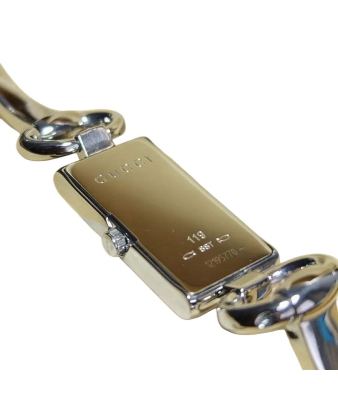GUCCI Серебряные часы, фото 3
