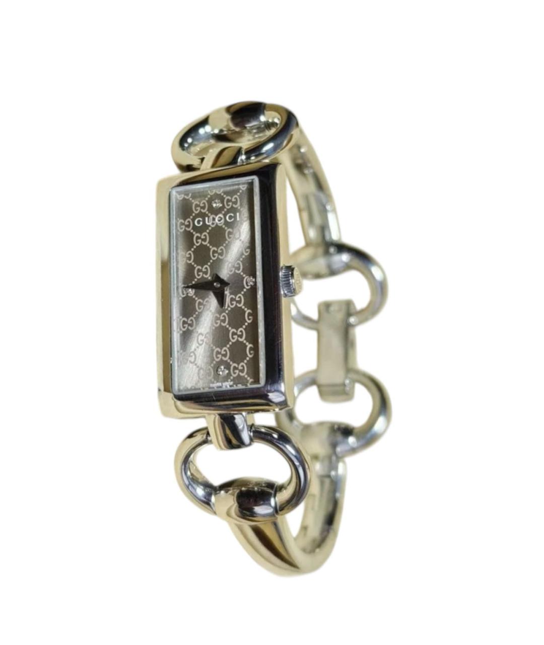 GUCCI Серебряные часы, фото 1