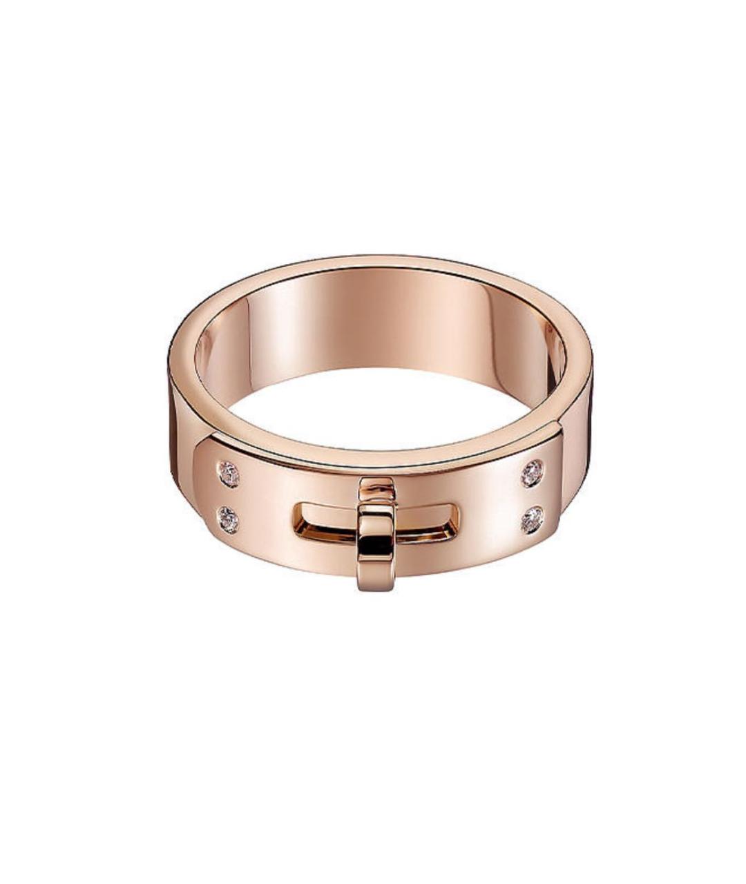 HERMES Золотое кольцо из розового золота, фото 1