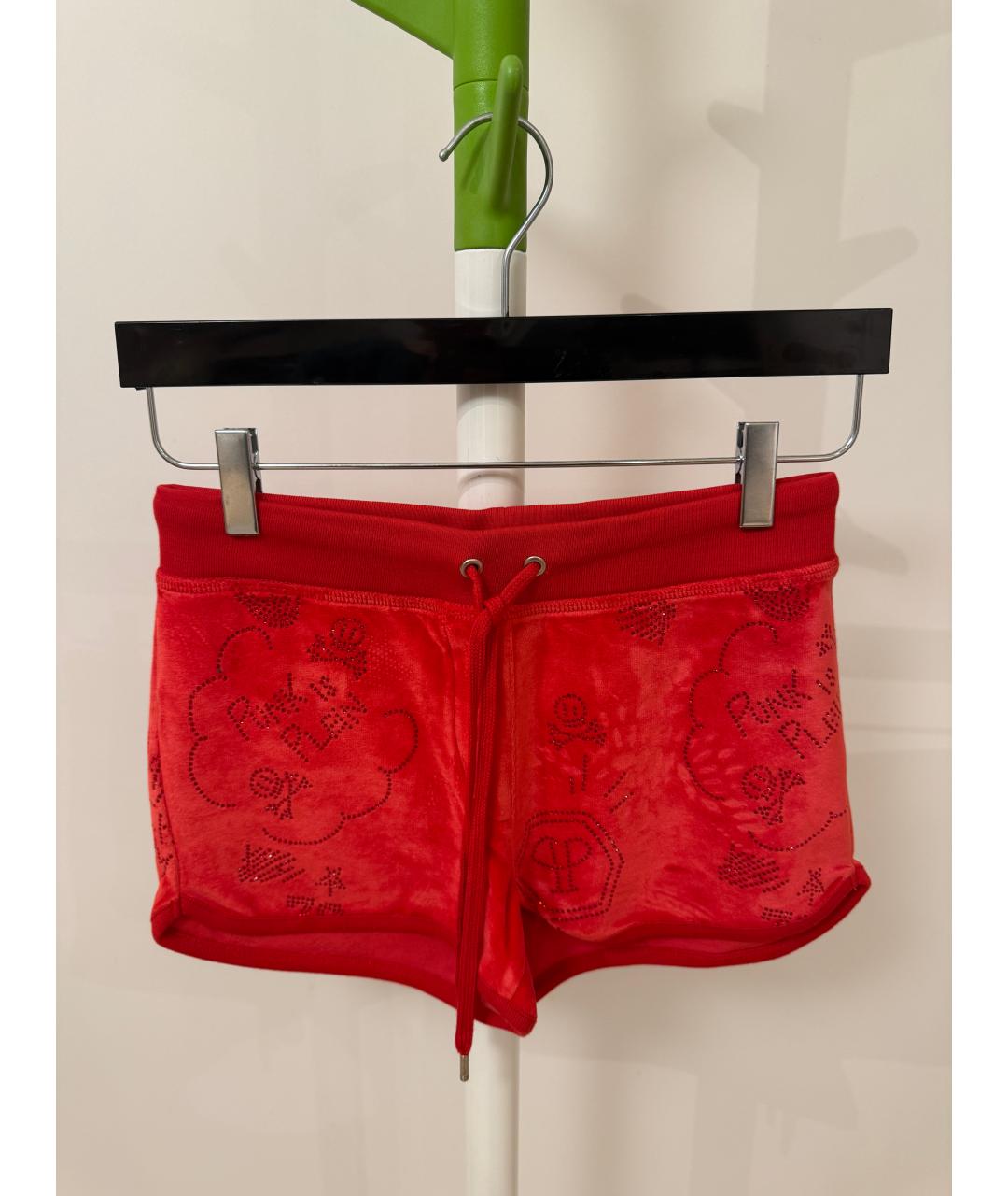 PHILIPP PLEIN Красный хлопковый спортивные костюмы, фото 2