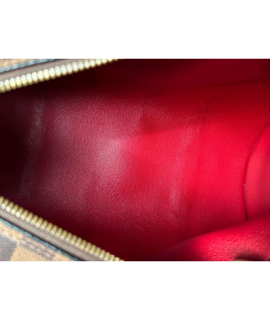 LOUIS VUITTON Коричневая сумка с короткими ручками, фото 6