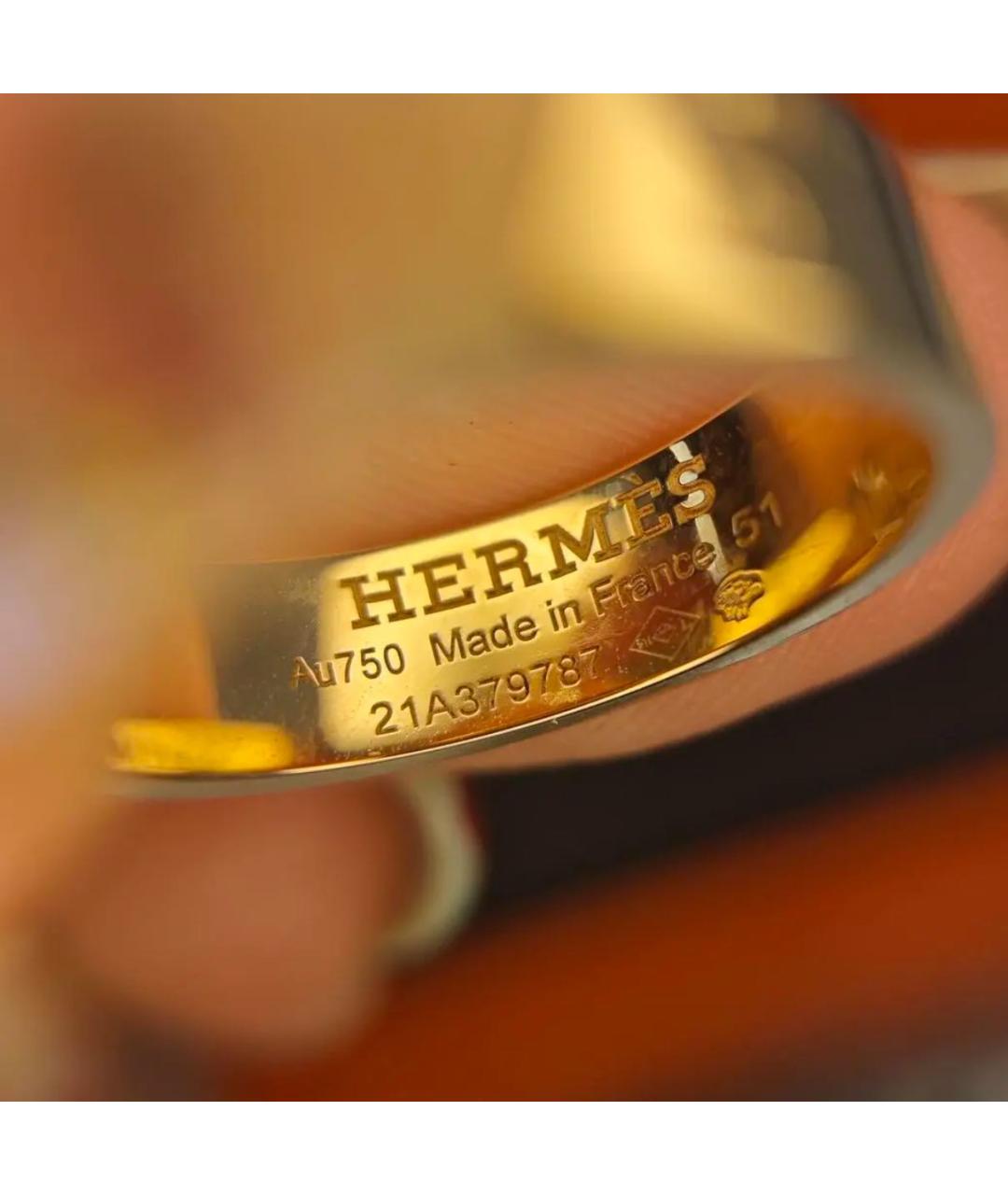 HERMES Золотое кольцо из розового золота, фото 5