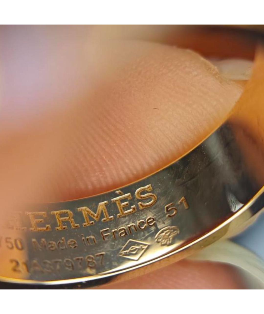HERMES Золотое кольцо из розового золота, фото 6
