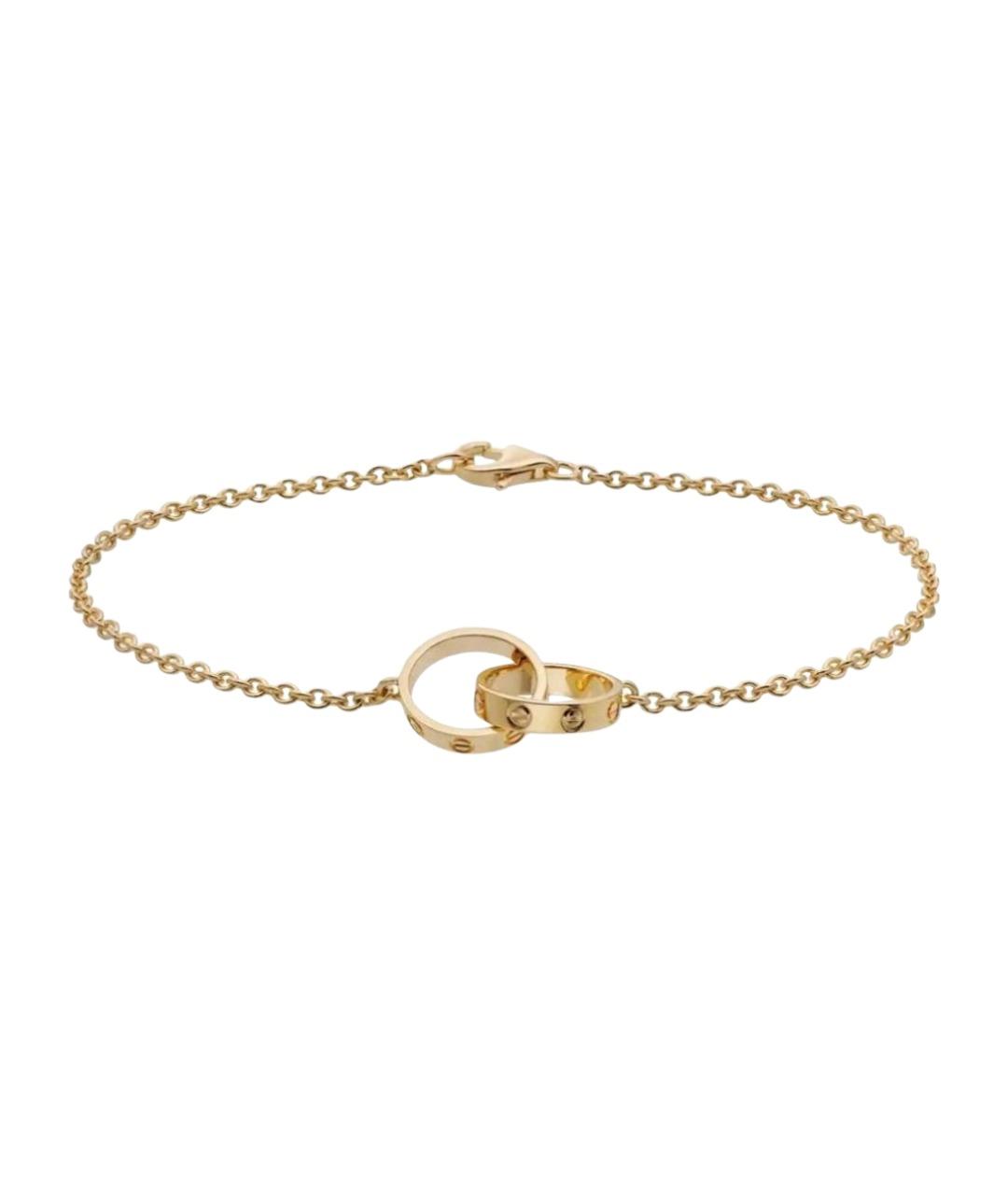 CARTIER Золотой браслет из желтого золота, фото 1