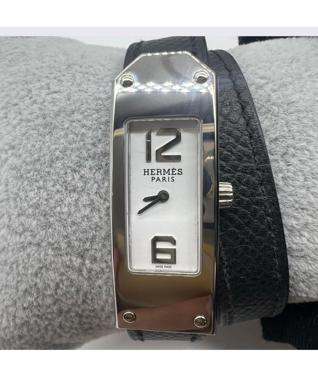 HERMES Серебряные часы, фото 2