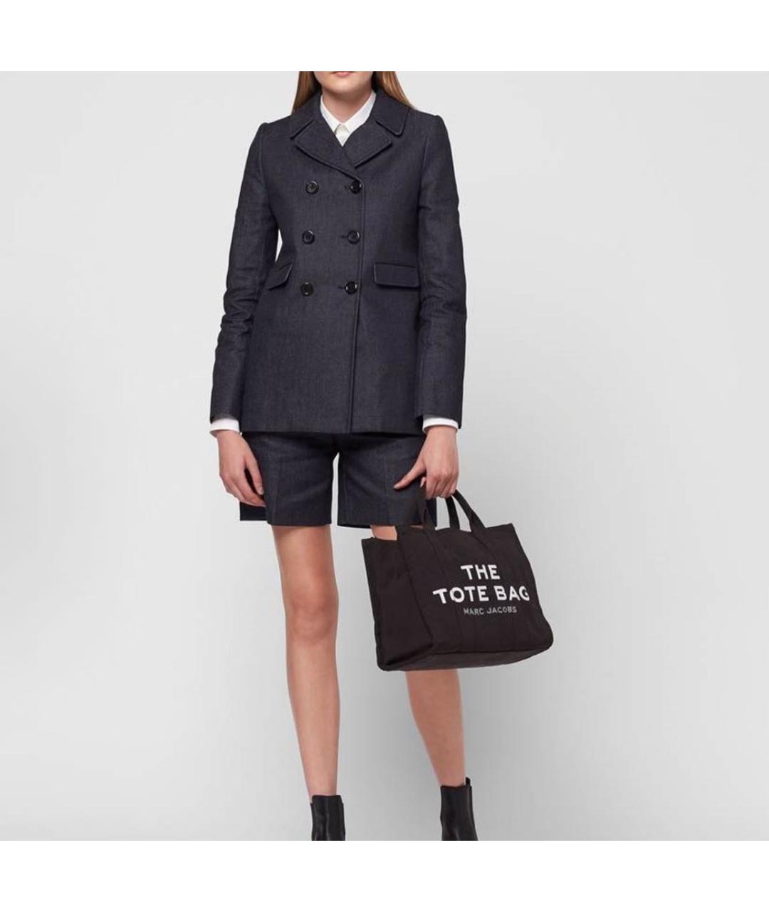MARC JACOBS Черная сумка тоут, фото 4