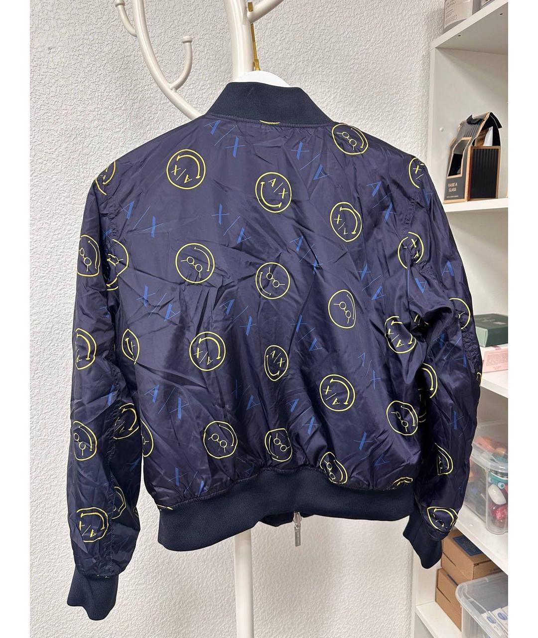 ARMANI EXCHANGE Темно-синяя куртка, фото 2