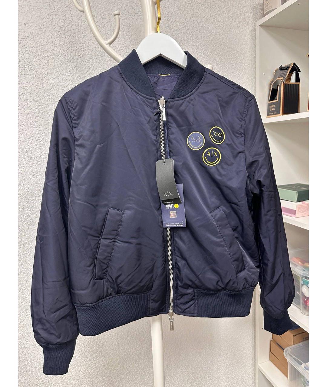 ARMANI EXCHANGE Темно-синяя куртка, фото 3