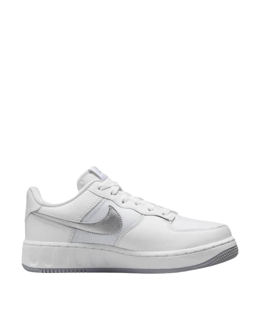 NIKE Белые кожаные низкие кроссовки / кеды, фото 1