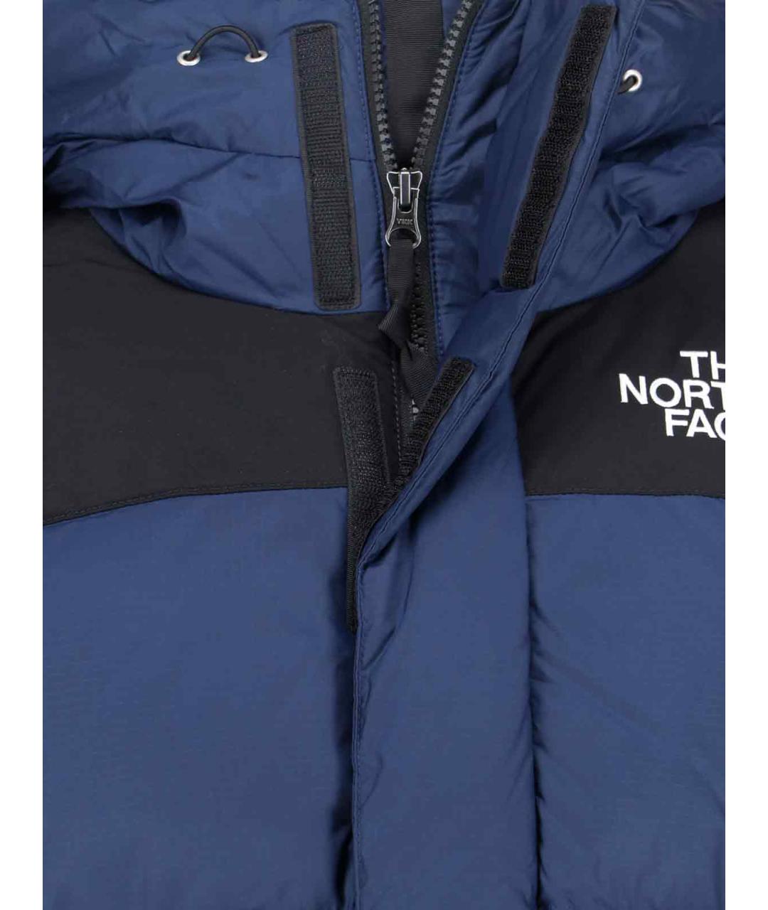 THE NORTH FACE Синий полиамидовый пуховик, фото 3