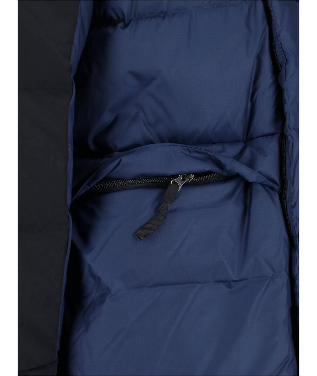 THE NORTH FACE Синий полиамидовый пуховик, фото 4