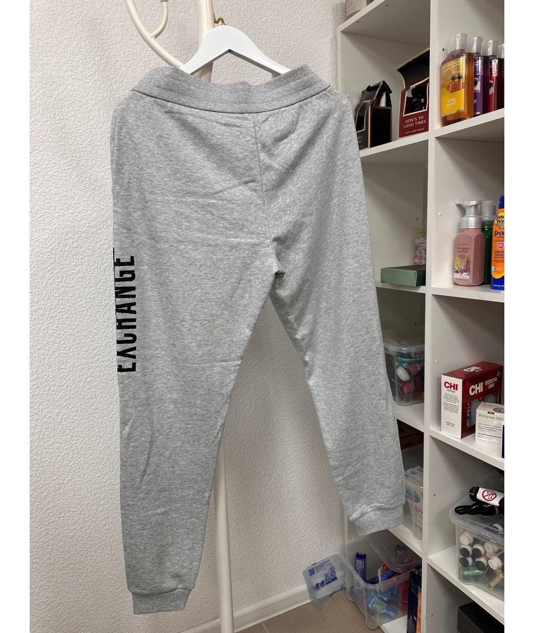 ARMANI EXCHANGE Серый хлопко-эластановый спортивные костюмы, фото 2