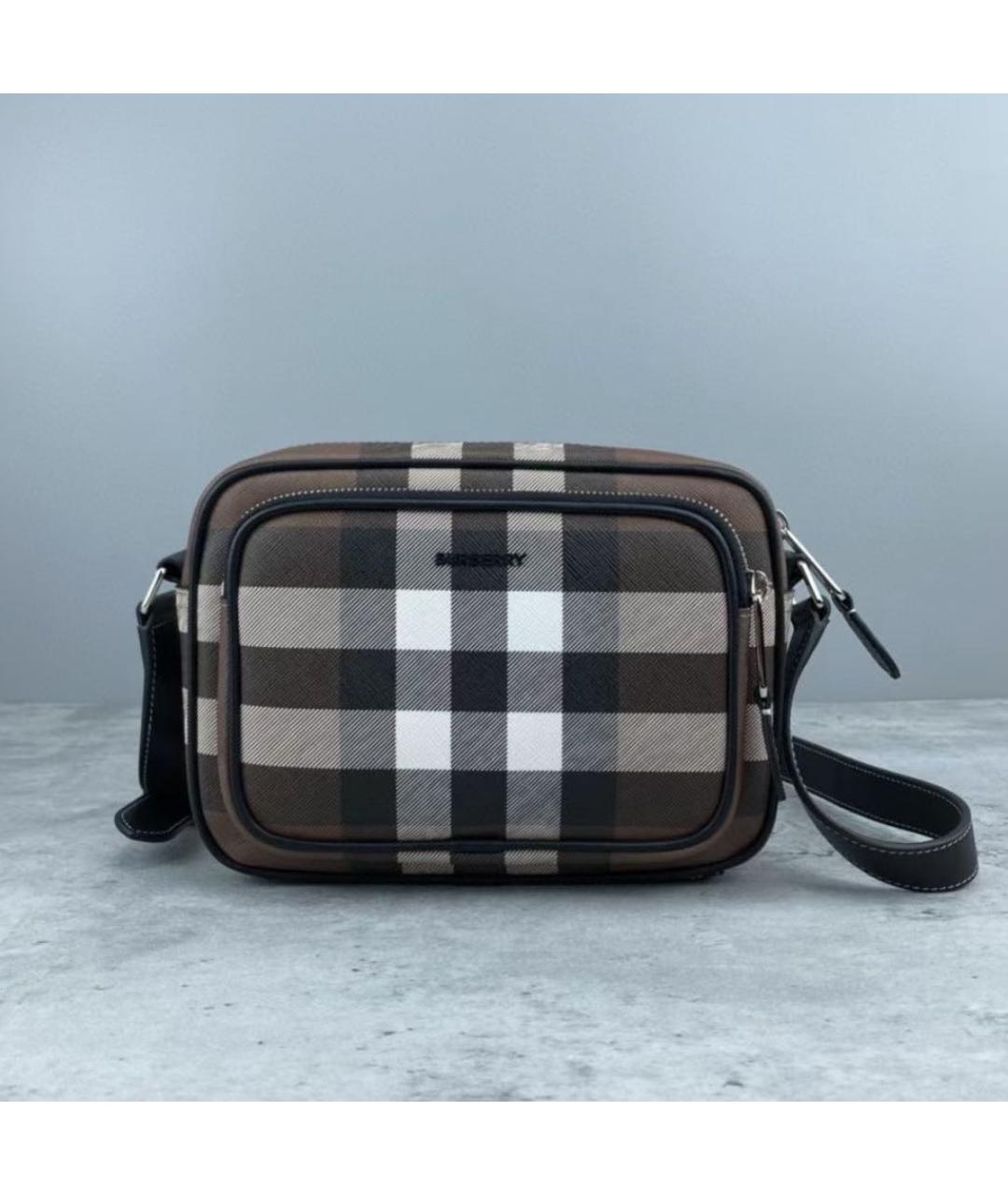 BURBERRY Мульти кожаная сумка на плечо, фото 2