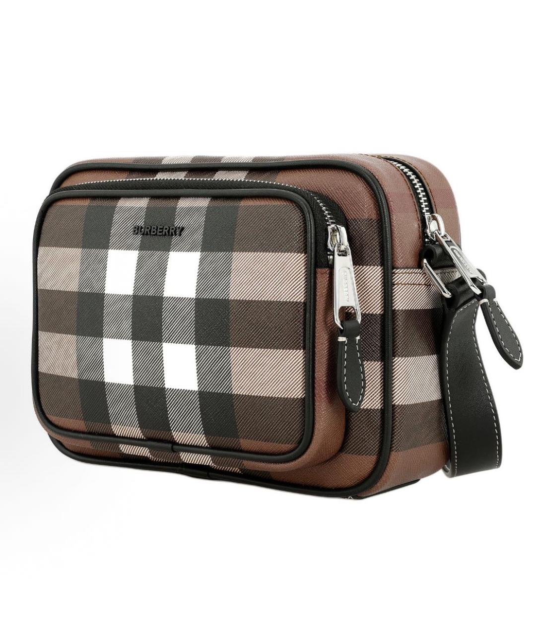 BURBERRY Мульти кожаная сумка на плечо, фото 3