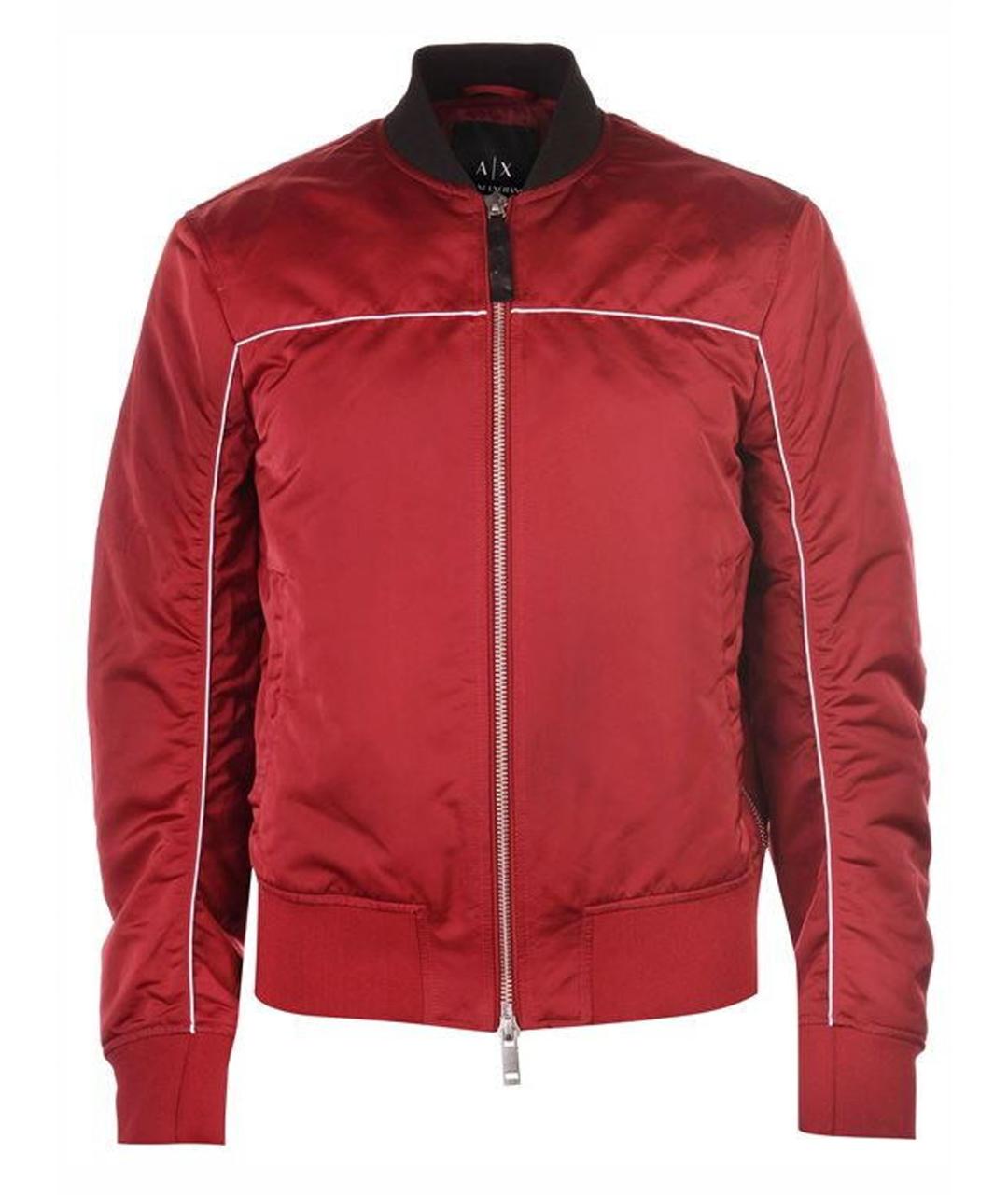 ARMANI EXCHANGE Бордовая полиэстеровая куртка, фото 1