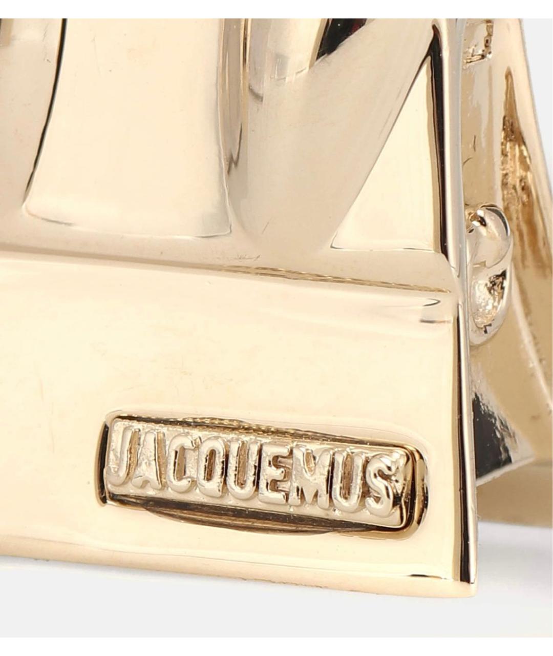 JACQUEMUS Золотая подвеска, фото 4