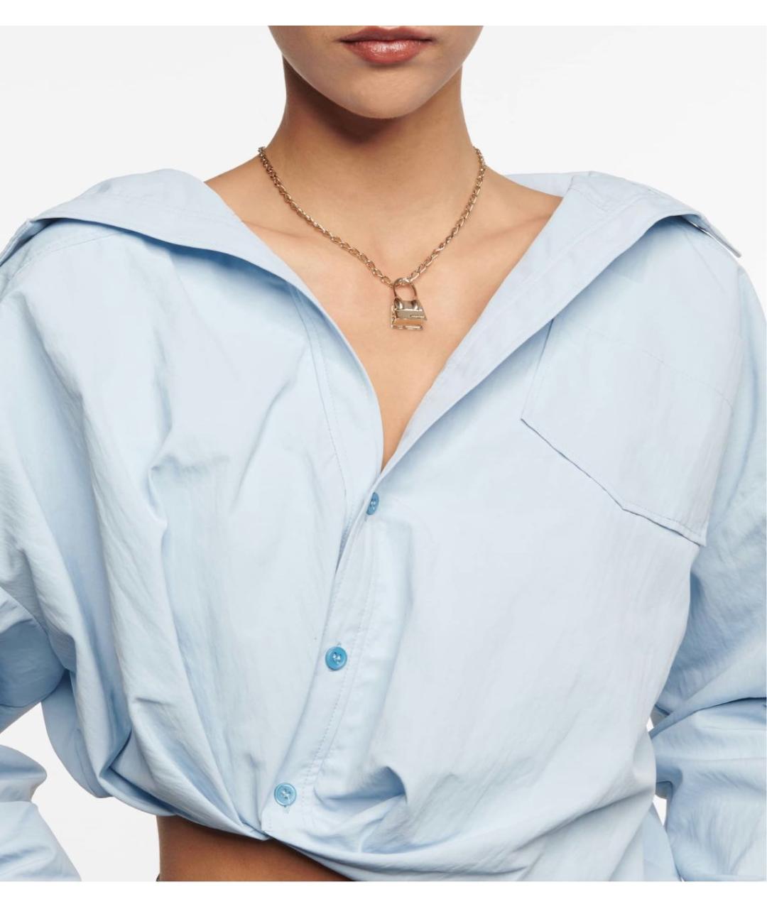 JACQUEMUS Золотая подвеска, фото 5