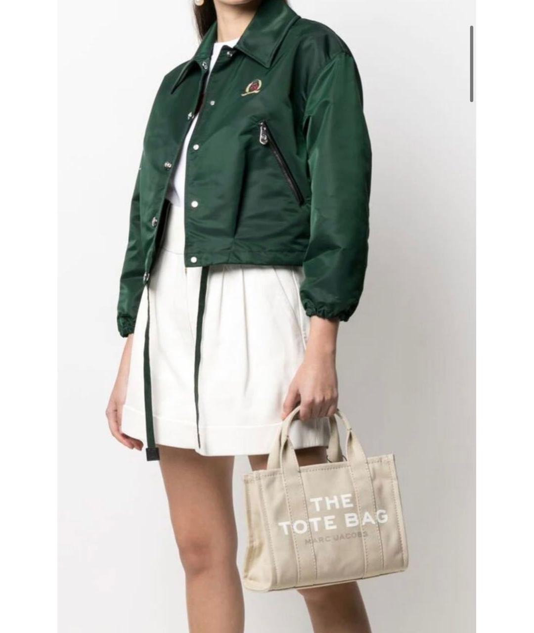 MARC BY MARC JACOBS Бежевая тканевая сумка тоут, фото 8