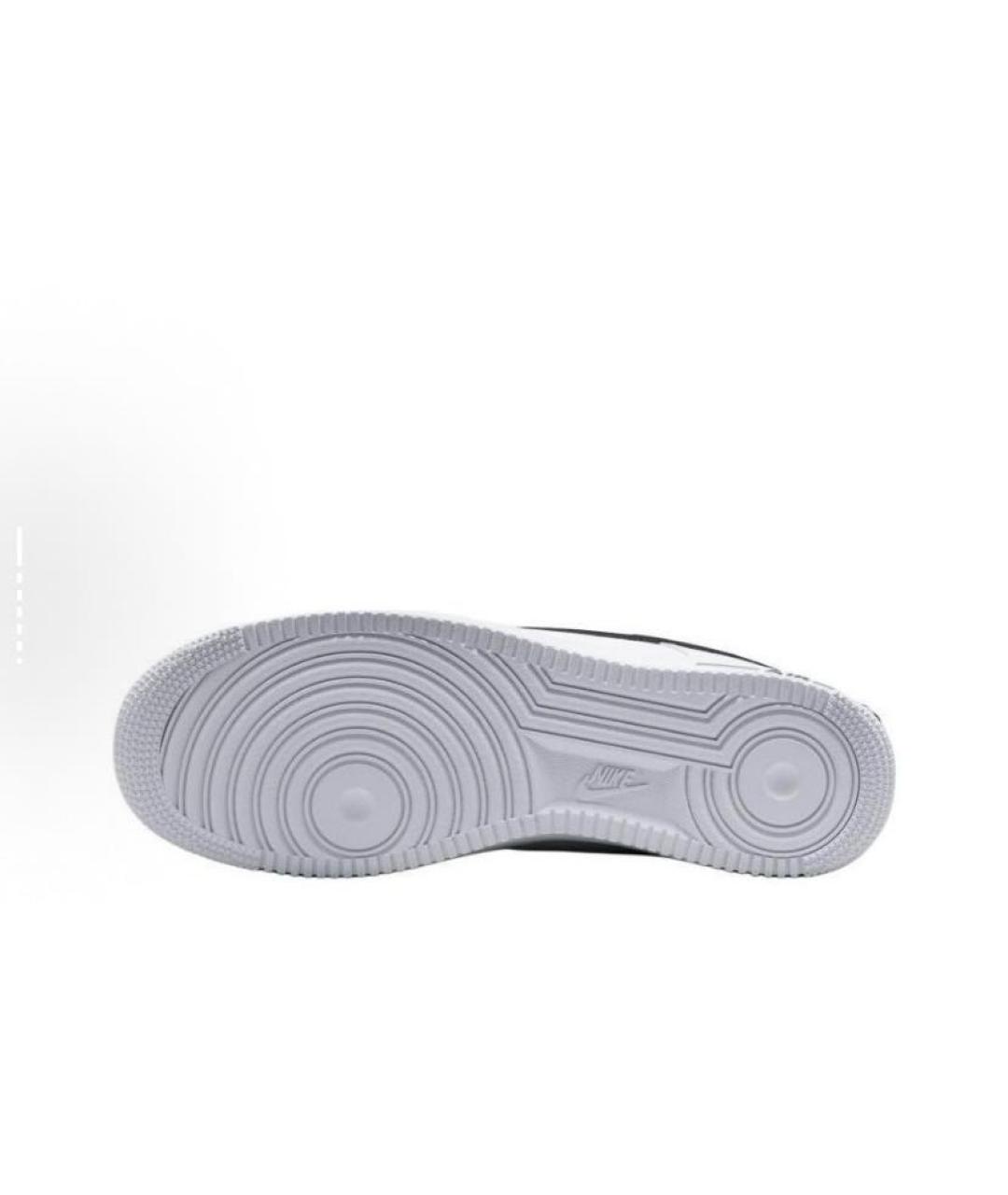 NIKE Белые кожаные низкие кроссовки / кеды, фото 6