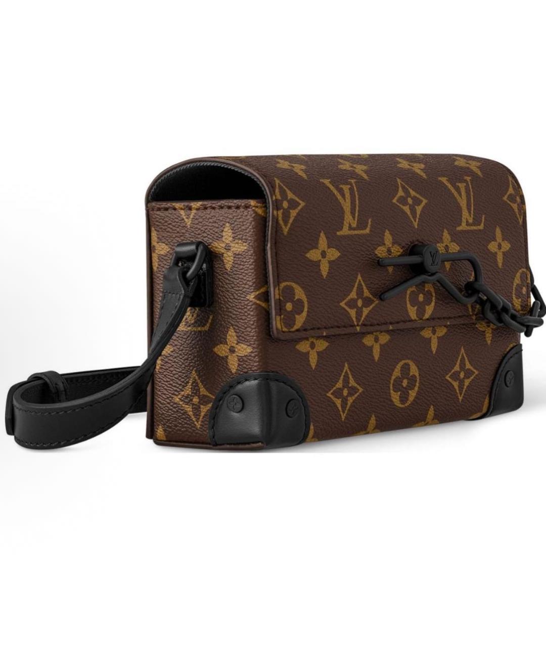 LOUIS VUITTON Коричневая сумка на плечо, фото 3
