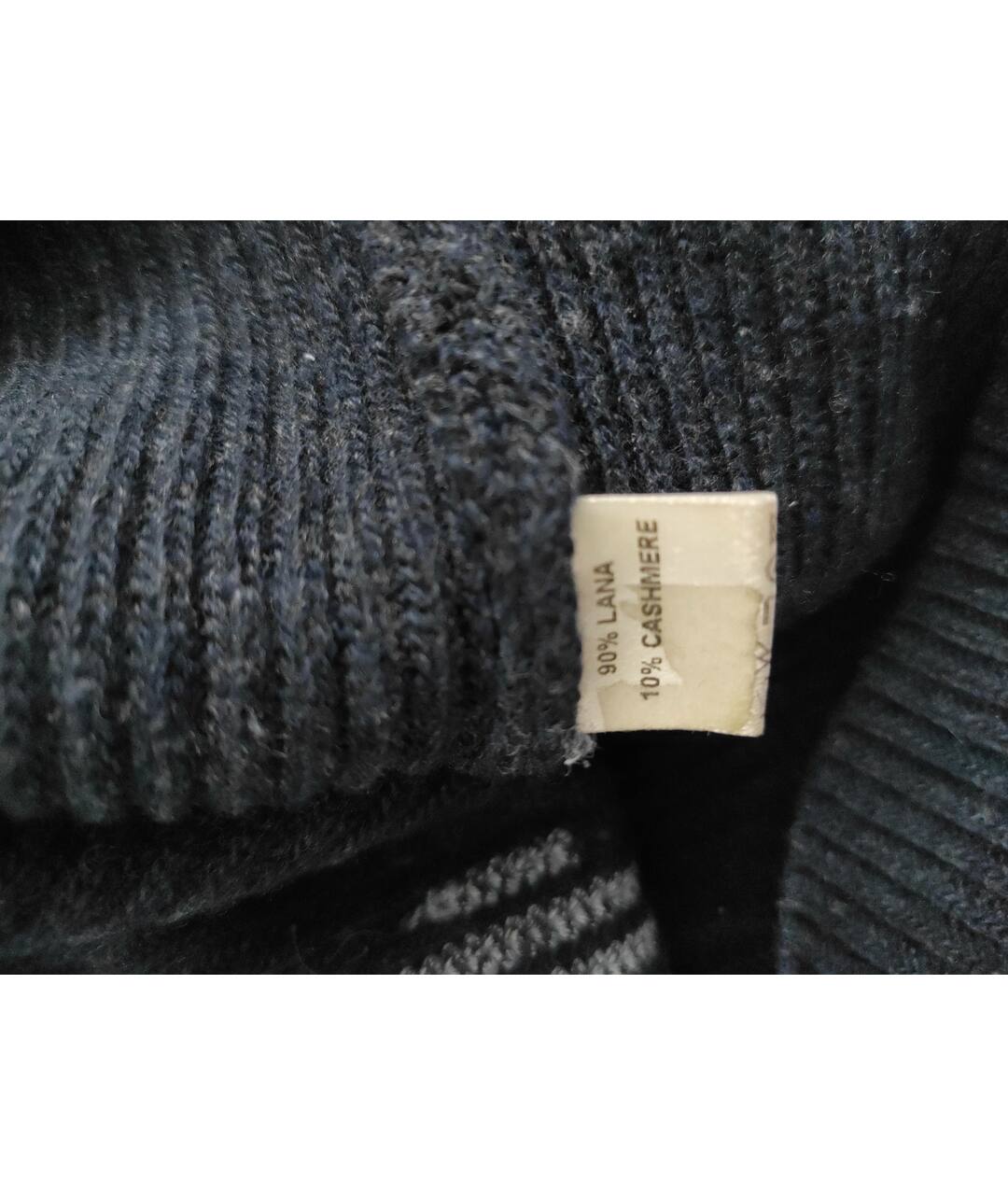 ISAIA Синий шерстяной джемпер / свитер, фото 6