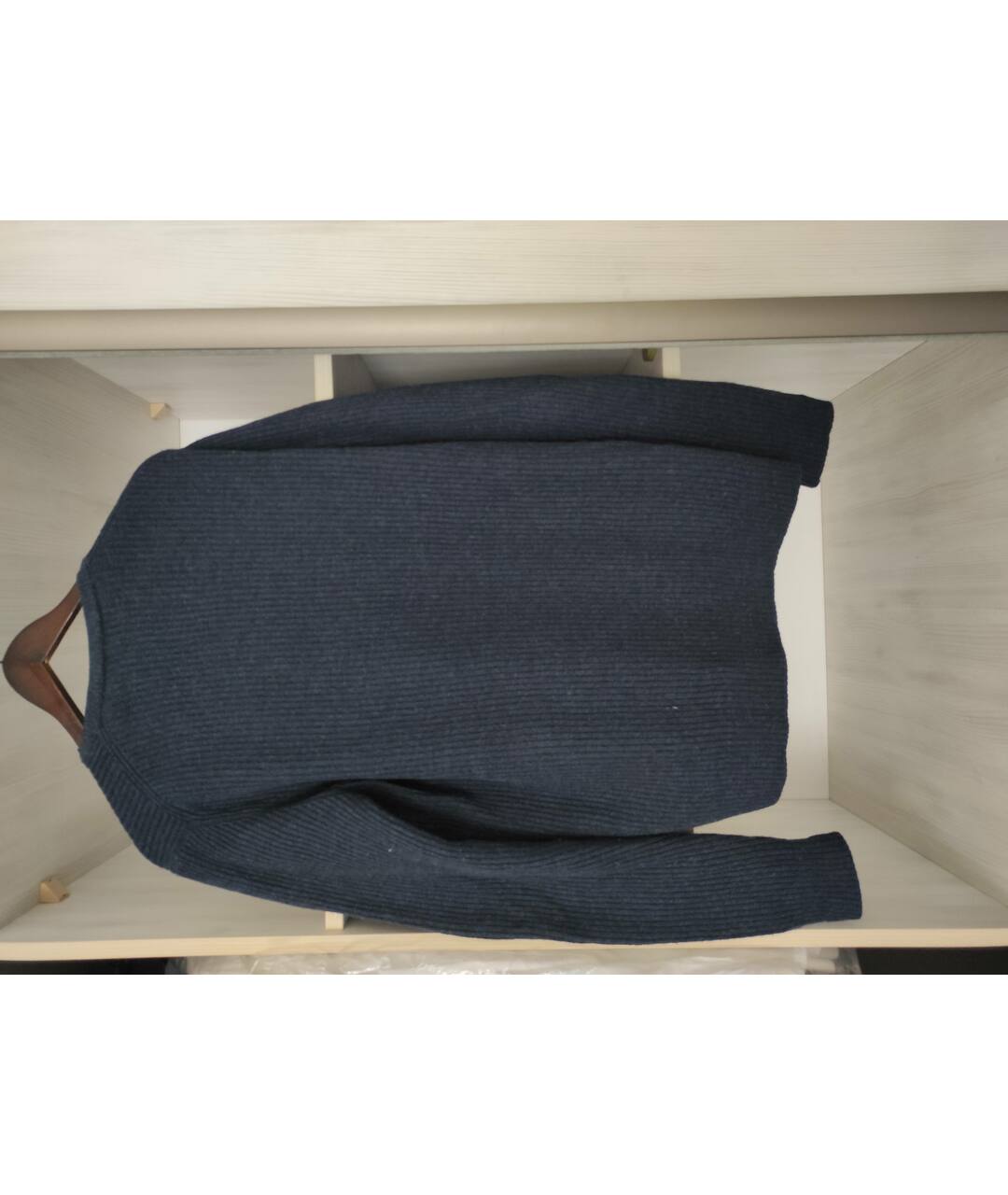 ISAIA Синий шерстяной джемпер / свитер, фото 2