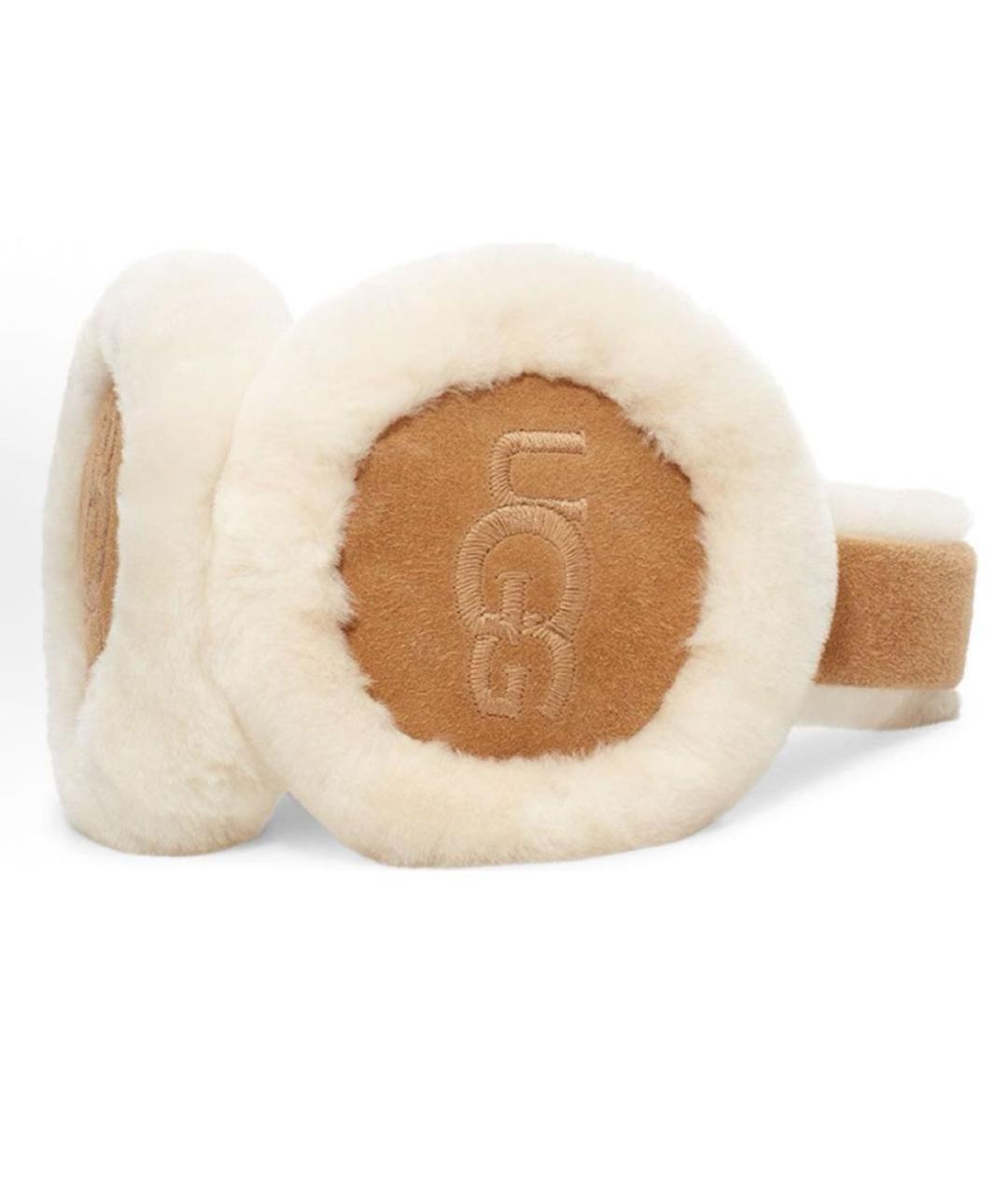 UGG AUSTRALIA Коричневые наушники, фото 2