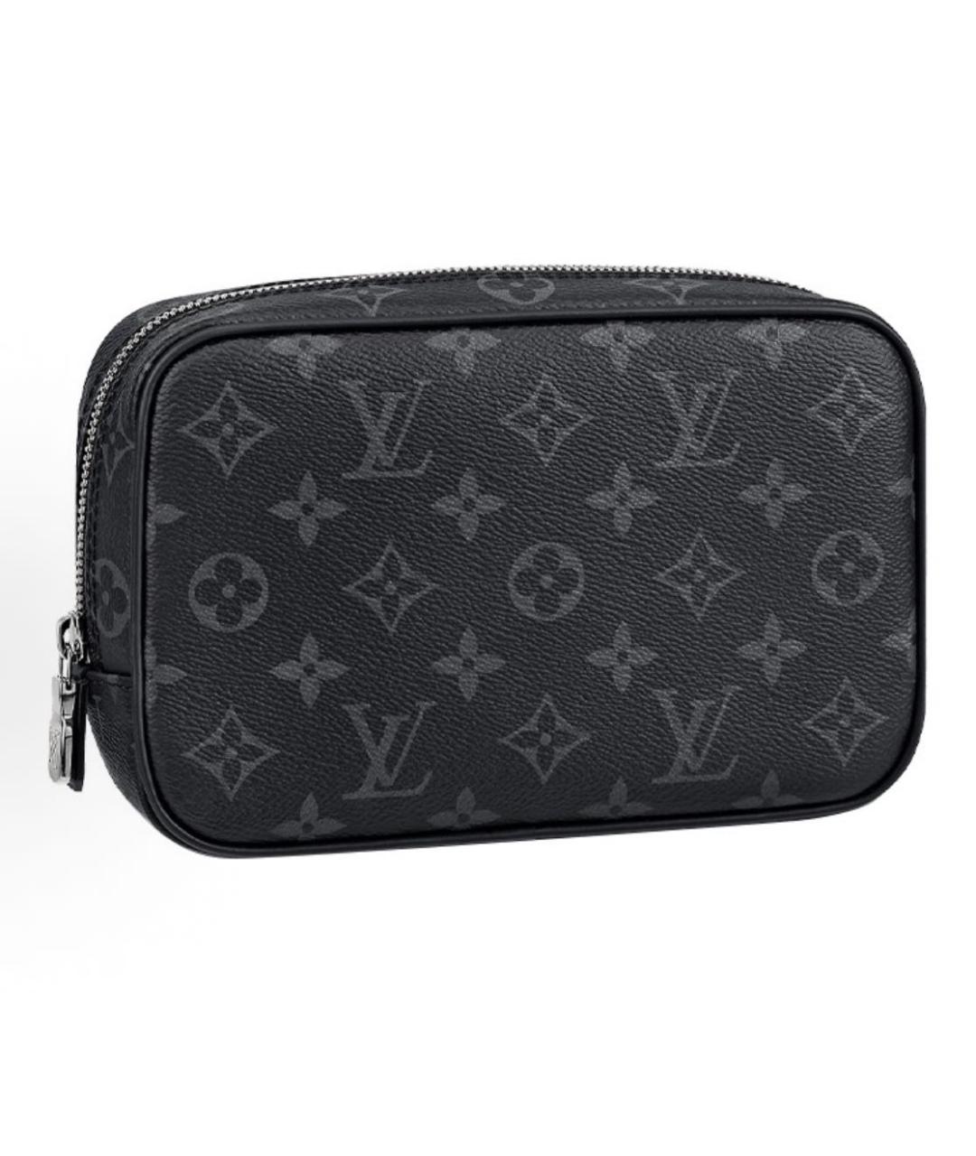 LOUIS VUITTON Черная косметичка, фото 1
