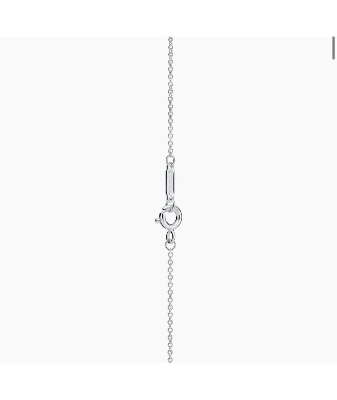 TIFFANY&CO Бирюзовое серебряное колье, фото 3
