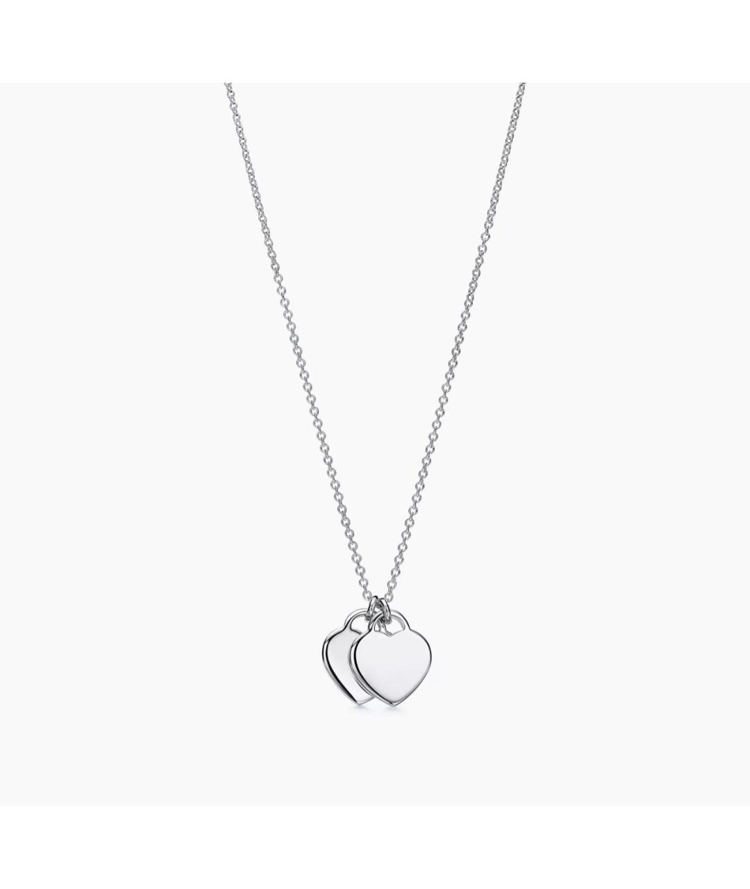 TIFFANY&CO Бирюзовое серебряное колье, фото 2