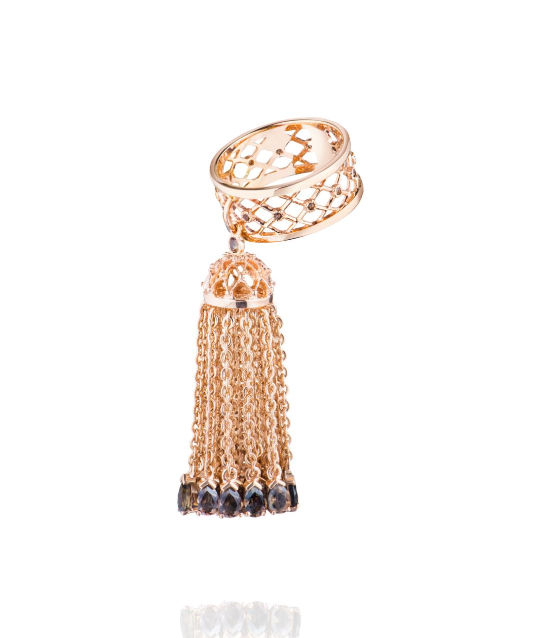 YANA JEWELLERY Золотое кольцо из розового золота, фото 3