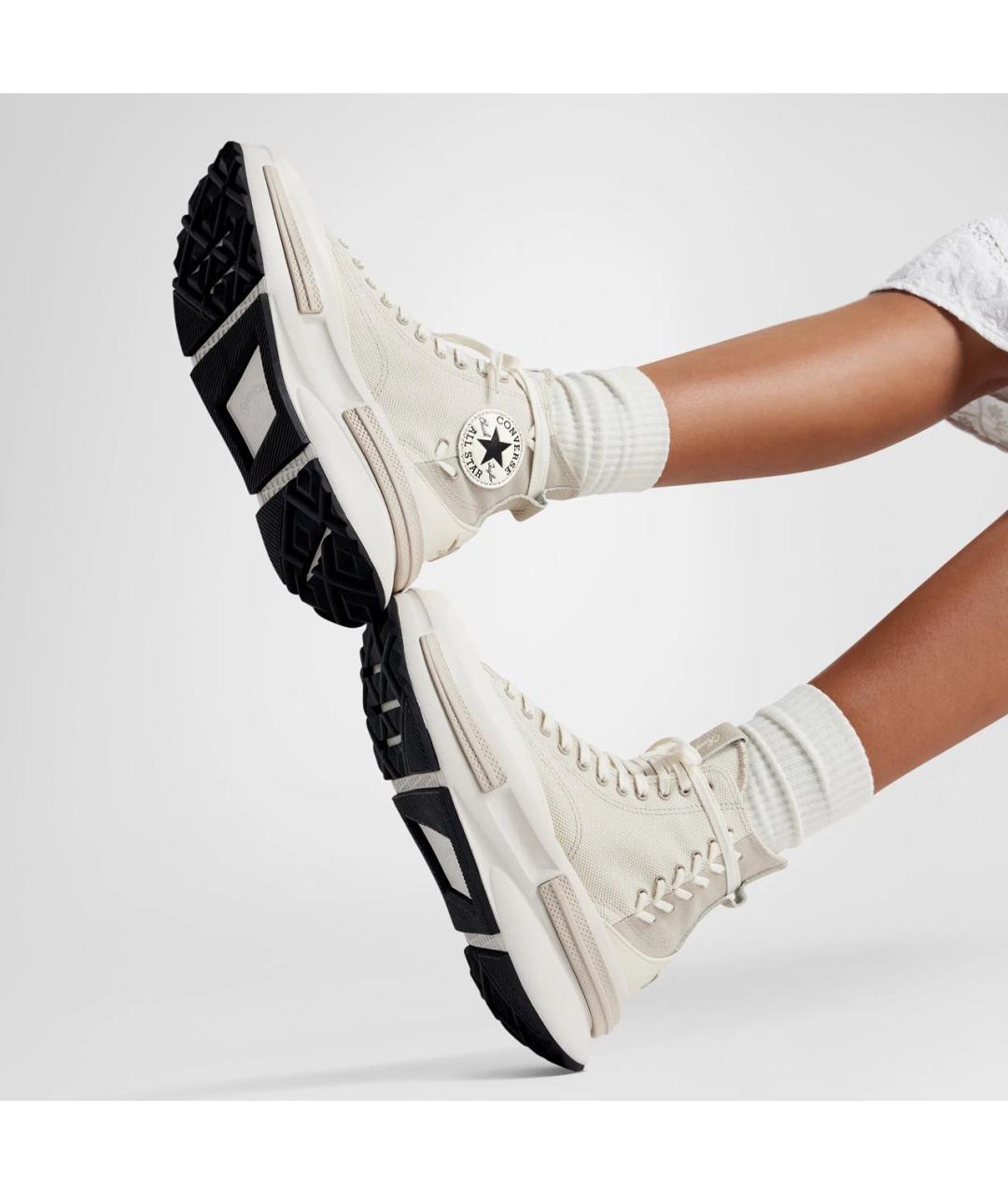 CONVERSE Бежевые кеды, фото 4