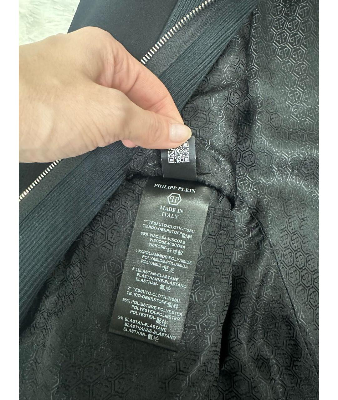 PHILIPP PLEIN Черный пиджак, фото 5