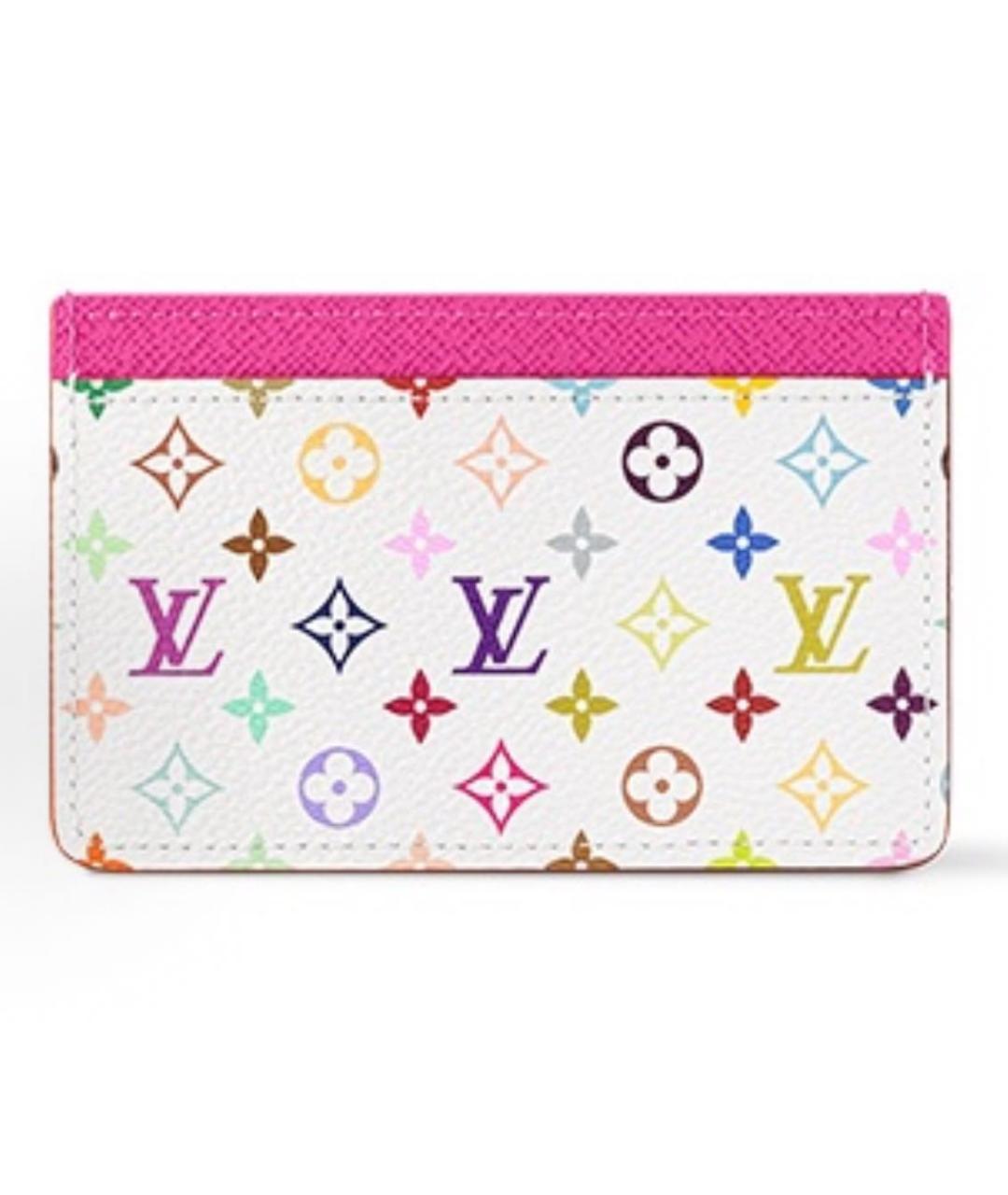 LOUIS VUITTON Белый кардхолдер, фото 3