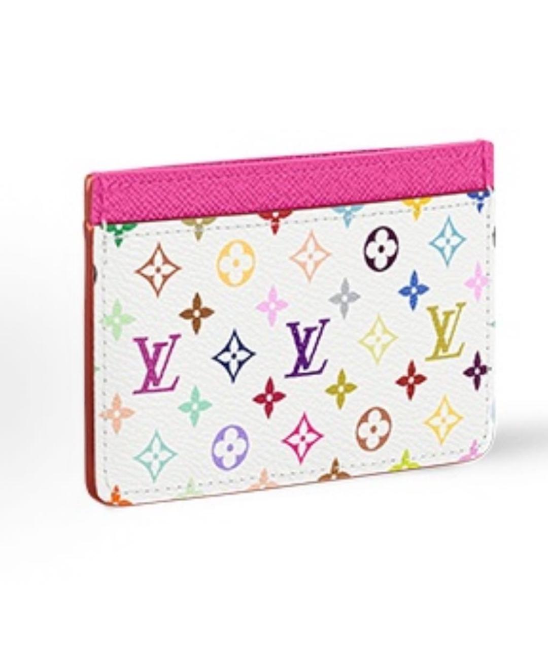 LOUIS VUITTON Белый кардхолдер, фото 2