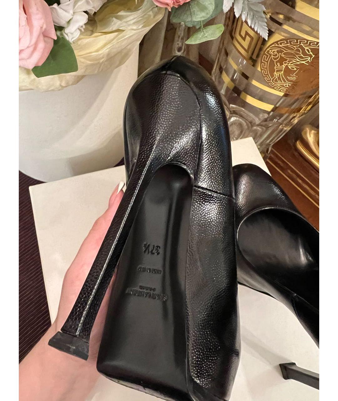 SAINT LAURENT Черные туфли, фото 5