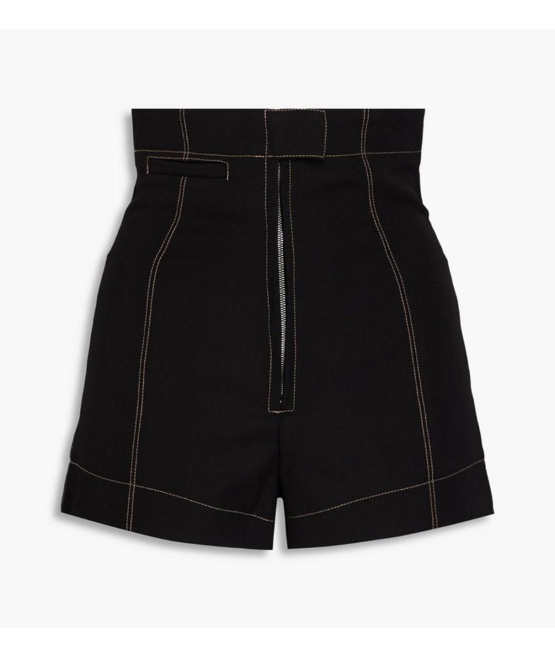 JACQUEMUS Черные шерстяные шорты, фото 9