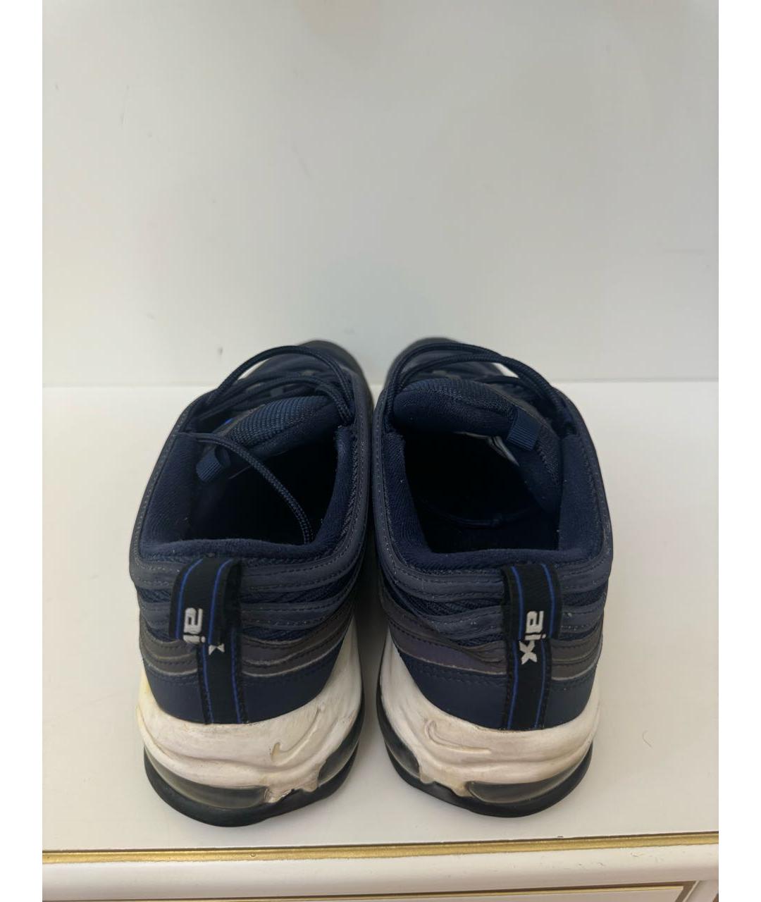 NIKE Темно-синие низкие кроссовки / кеды, фото 2