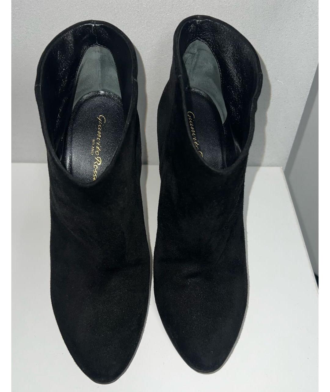 GIANVITO ROSSI Черные ботильоны, фото 3
