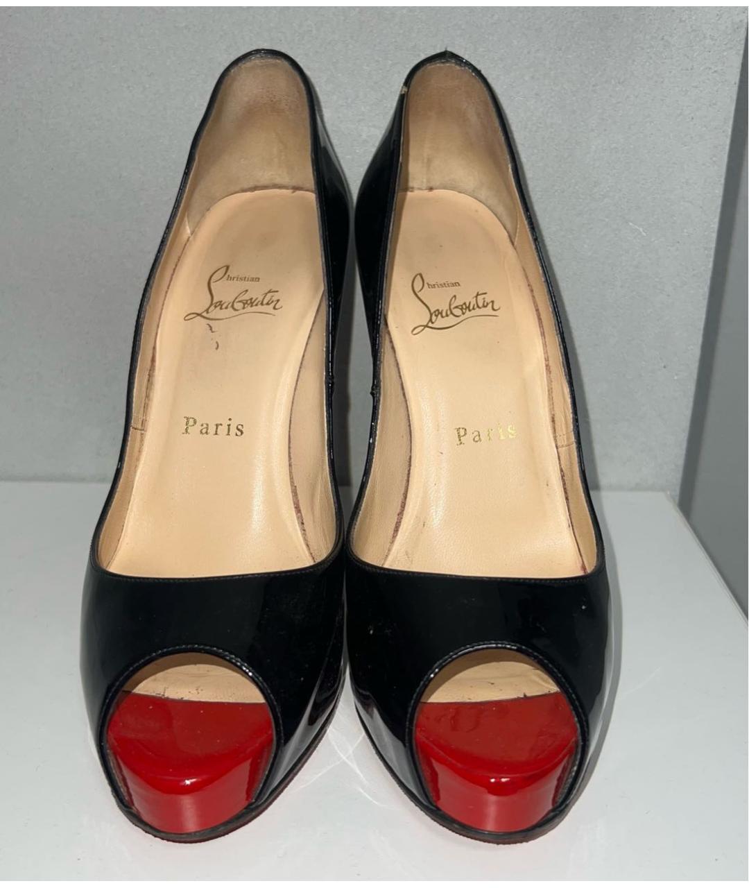 CHRISTIAN LOUBOUTIN Черные туфли, фото 2