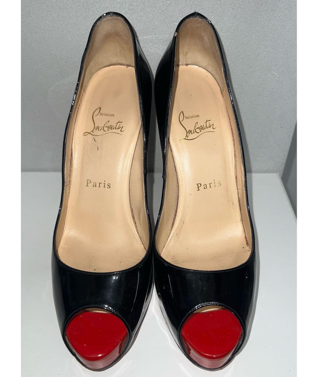 CHRISTIAN LOUBOUTIN Черные туфли, фото 3