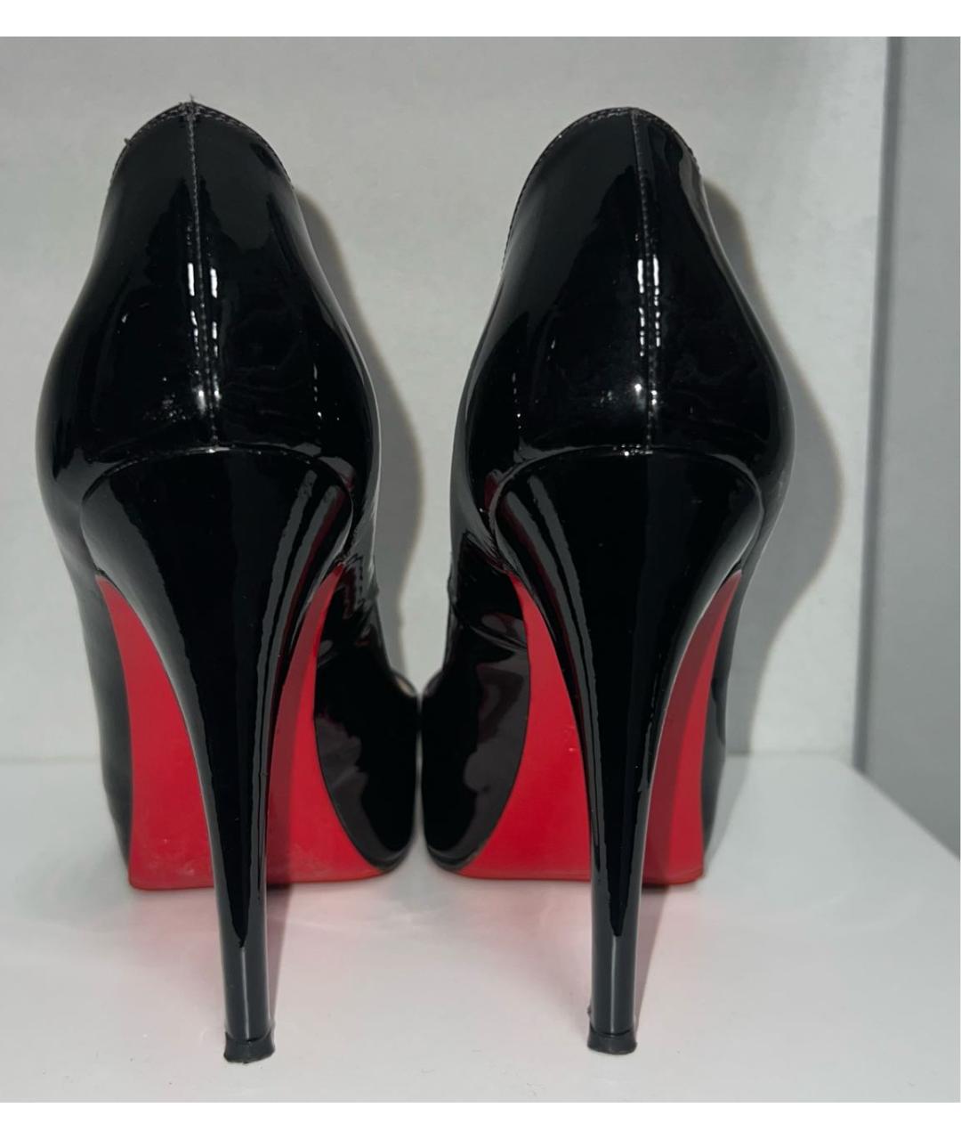 CHRISTIAN LOUBOUTIN Черные туфли, фото 4